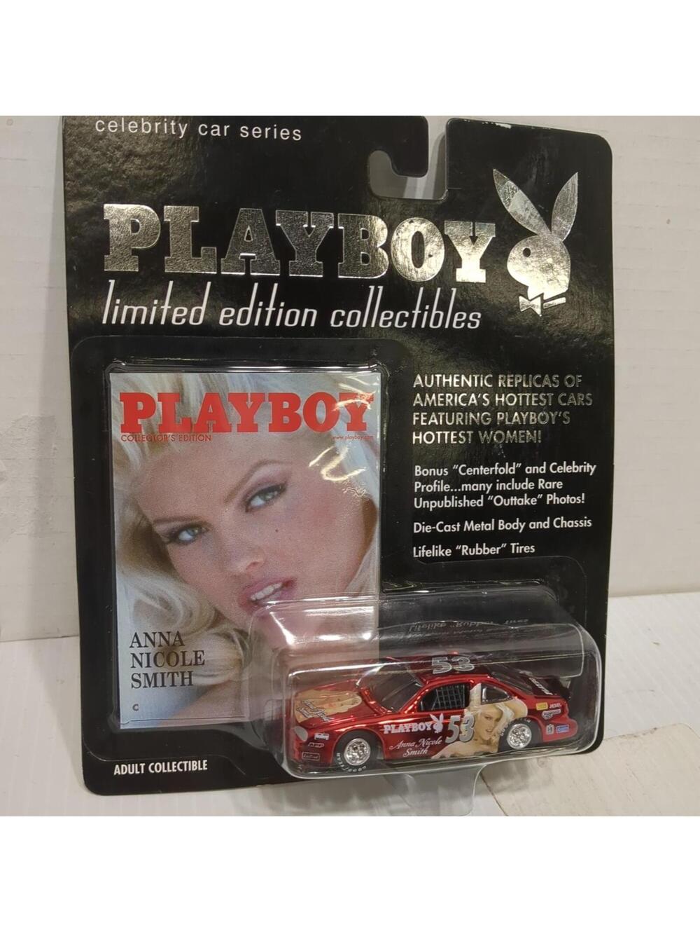 Playboy Celebrity Car Series, 2000 Centerfolds Anna Nicole Smith 1:64 Diecast P5